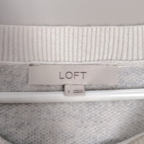 LOFT Zebra Striped Sweater - Picture 2 of 4